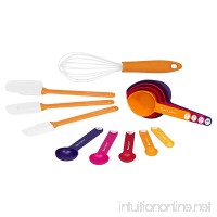 Baker's Secret 13-Piece Measuring Spoon  Cup  Spatula and Whisk  Sweet Baking Set  Multicolor - B01N7N21ZF